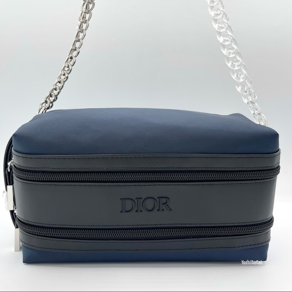 🆕 Dior Beauty Cosmetic Case to Convertible Crossbody/Shoulder/Sling Bag Handbag - Picture 5 of 14